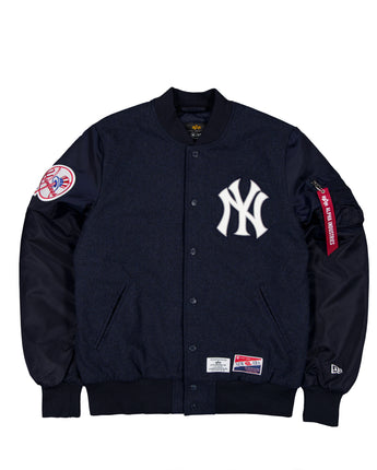 NEW YORK YANKEES X ALPHA X NEW ERA MA-1 BOMBER JACKET