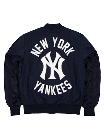 NEW YORK YANKEES X ALPHA X NEW ERA MA-1 BOMBER JACKET