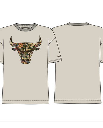 NEW ERA UPHATH SHORT SLEEVE TEE | 60586193 CHICAGO BULLS