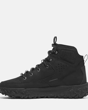 TIMBERLAND GREENSTRIDE MOTION 6 MID LACE-UP HIKING SHOE | TB0A67P4-015 BLACKOUT NUBUCK