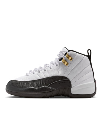 AIR JORDAN 12 RETRO "TAXI" (GS) | 153265-117 WHITE/BLACK-TAXI