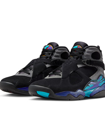 AIR JORDAN 8 RETRO "AQUA" | 305381-006 BLACK/MULTI-COLOR-MULTI-COLOR