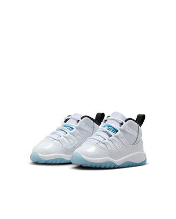 AIR JORDAN 11 RETRO "LEGEND BLUE" (TD) | 378040-104 WHITE/LEGEND BLUE-BLACK