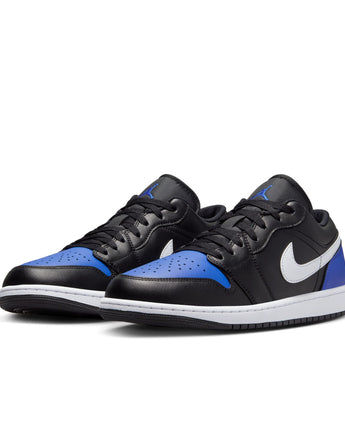 AIR JORDAN 1 LOW | 553558-042 BLACK/WHITE-GAME ROYAL