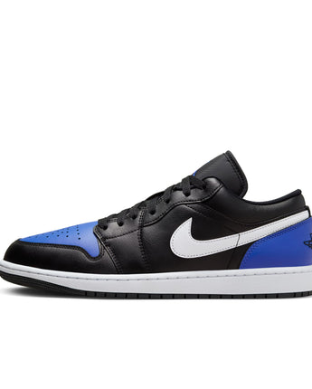 AIR JORDAN 1 LOW | 553558-042 BLACK/WHITE-GAME ROYAL