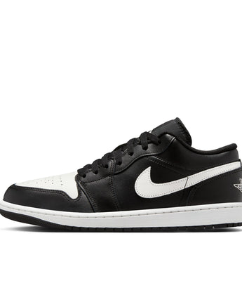 AIR JORDAN 1 LOW | 553558-043 BLACK/SUMMIT WHITE