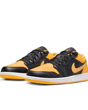 AIR JORDAN 1 LOW | 553558-072 BLACK/YELLOW OCHRE-WHITE