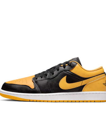 AIR JORDAN 1 LOW | 553558-072 BLACK/YELLOW OCHRE-WHITE