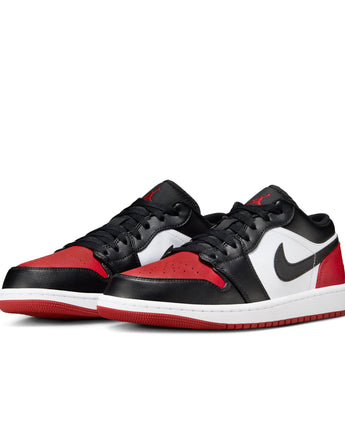 AIR JORDAN 1 LOW | 553558-161 WHITE/BLACK/VARSITY RED/WHITE