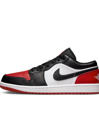 AIR JORDAN 1 LOW | 553558-161 WHITE/BLACK/VARSITY RED/WHITE