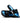 JORDAN HYDRO 5 RETRO | 555501-004 BLACK/UNIVERSITY BLUE-WHITE