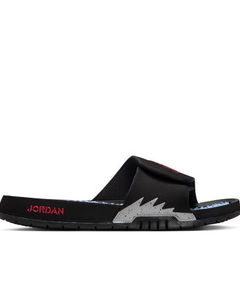 JORDAN HYDRO 5 RETRO | 555501-061 BLACK/FIRE RED-SILVER