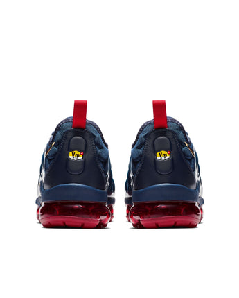 NIKE AIR VAPORMAX PLUS | 924453-405 MIDNIGHT NAVY/METALLIC GOLD-BLACK