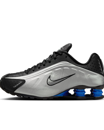 NIKE SHOX R4 | AR3565-006 BLACK/METALLIC SILVER-RACER BLUE