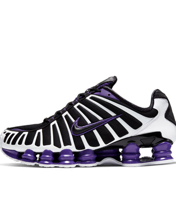 NIKE SHOX TL | AV3595-008 BLACK/COURT PURPLE-WHITE