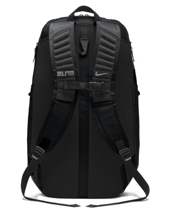 NIKE HOOPS ELITE PRO BACKPACK | BA5554-011 BLACK/BLACK/MTLC COOL GREY