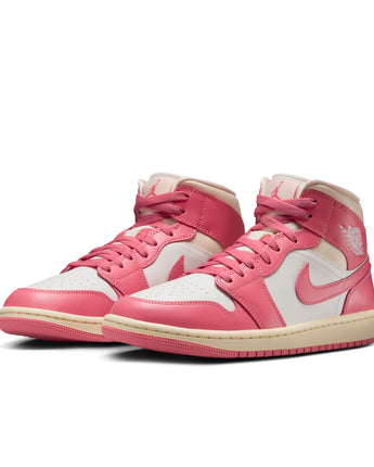 W AIR JORDAN 1 MID | BQ6472-109 SAIL/PINK SALT-GUAVA ICE-MUSLIN