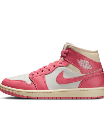 W AIR JORDAN 1 MID | BQ6472-109 SAIL/PINK SALT-GUAVA ICE-MUSLIN