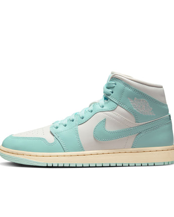 W AIR JORDAN 1 MID | BQ6472-132 SAIL/LIGHT DEW-MUSLIN