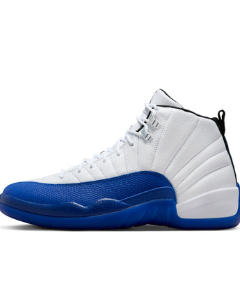 AIR JORDAN 12 RETRO "WHITE & GAME ROYAL" | CT8013-140 WHITE/BLACK-GAME ROYAL