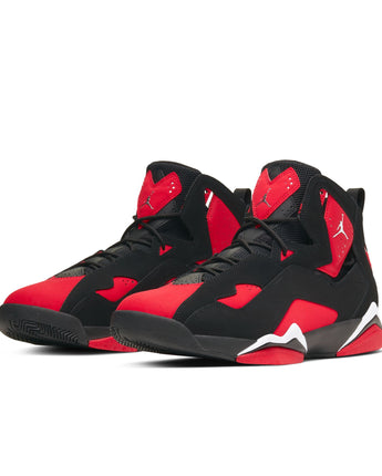 JORDAN TRUE FLIGHT | CU4933-001 BLACK/CHROME-UNIVERSITY RED-WHITE