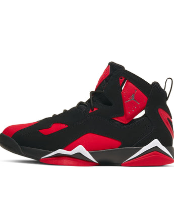 JORDAN TRUE FLIGHT | CU4933-001 BLACK/CHROME-UNIVERSITY RED-WHITE