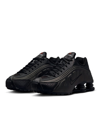 NIKE SHOX R4 (GS) | CW2626-003 BLACK/BLACK-BLACK-BRIGHT CRIMSON