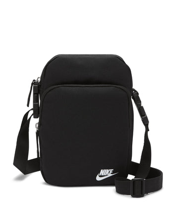 NIKE HERITAGE CROSSBODY | DB0456-010 BLACK/BLACK/WHITE