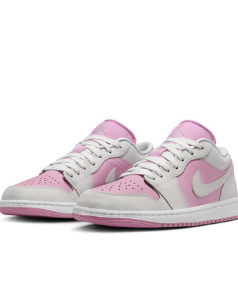 W AIR JORDAN 1 LOW | DC0774-510 ORCHID/NEUTRAL GREY-WHITE