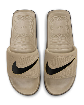 NIKE AIR MAX CIRRO SLIDE | DC1460-201 KHAKI/BLACK-METALLIC SILVER