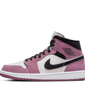 AIR JORDAN 1 MID SE | DC7267-500 LIGHT MULBERRY/BLACK-LIGHT BONE-WHITE