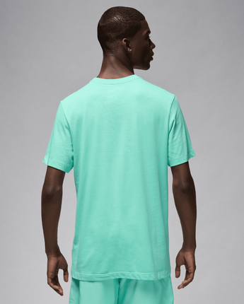 JORDAN JUMPMAN SHORT-SLEEVE CREW | DC7485-349 EMERALD RISE/WHITE