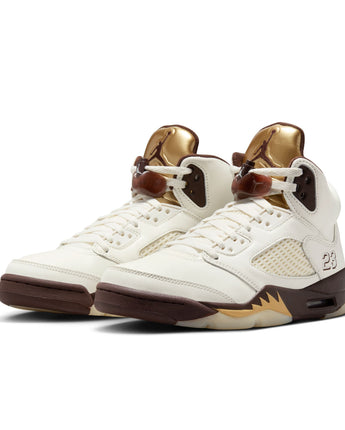 AIR JORDAN 5 RETRO "GOLDEN TICKET" | DD9336-200 EARTH/METALLIC GOLD-SAIL-MUSLIN