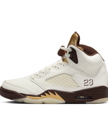 AIR JORDAN 5 RETRO "GOLDEN TICKET" | DD9336-200 EARTH/METALLIC GOLD-SAIL-MUSLIN