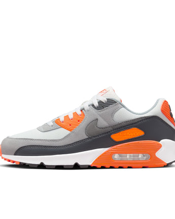 NIKE AIR MAX 90 | DM0029-108 SUMMIT WHITE/SMOKE GREY-SAFETY ORANGE