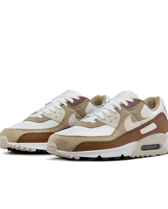 NIKE AIR MAX 90 | DM0029-109 SUMMIT WHITE/BLK/KHAKI/LT OREWOOD BROWN