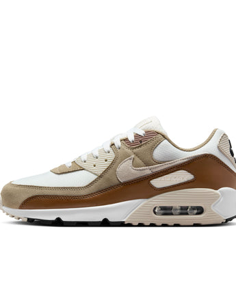 NIKE AIR MAX 90 | DM0029-109 SUMMIT WHITE/BLK/KHAKI/LT OREWOOD BROWN