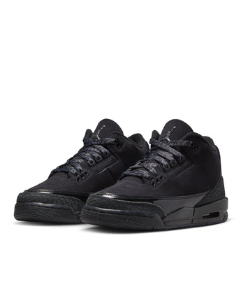 AIR JORDAN 3 RETRO "BLACK CAT" (GS) | DM0967-001 BLACK/DARK CHARCOAL-WHITE