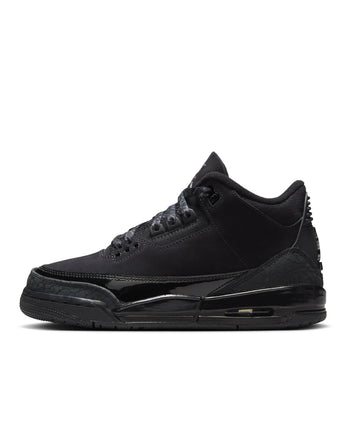 AIR JORDAN 3 RETRO "BLACK CAT" (GS) | DM0967-001 BLACK/DARK CHARCOAL-WHITE