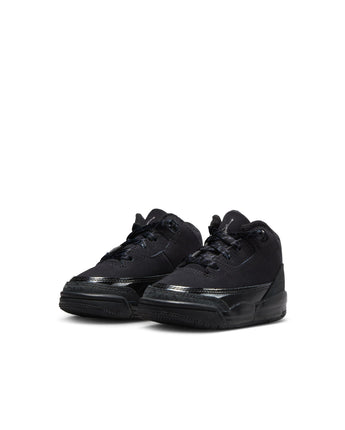 AIR JORDAN 3 RETRO "BLACK CAT" (TD) | DM0968-001 BLACK/DARK CHARCOAL-WHITE