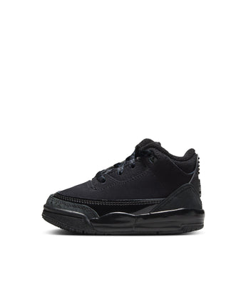 AIR JORDAN 3 RETRO "BLACK CAT" (TD) | DM0968-001 BLACK/DARK CHARCOAL-WHITE