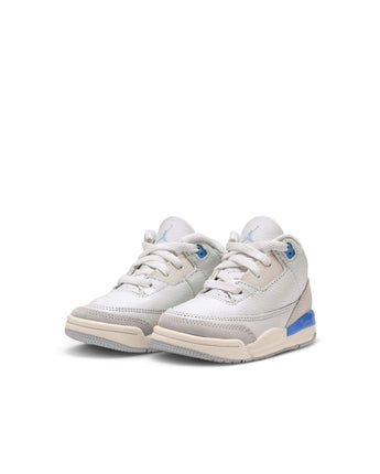 JORDAN 3 RETRO "LUCKY SHORTS" (TD) | DM0968-101 SUMMIT WHITE/HYDROGEN BLUE-LEGEND BLUE
