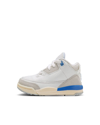 JORDAN 3 RETRO "LUCKY SHORTS" (TD) | DM0968-101 SUMMIT WHITE/HYDROGEN BLUE-LEGEND BLUE