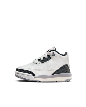 JORDAN 3 RETRO "CEMENT GREY" (TD) | DM0968-106 SUMMIT WHITE/FIRE RED-CEMENT GREY-BLACK