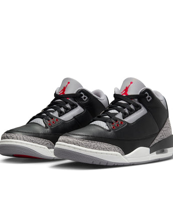 AIR JORDAN 3 RETRO "BLACK CEMENT" | DN3707-010 BLACK/FIRE RED-CEMENT GREY-SUMMIT WHITE