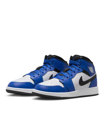 AIR JORDAN 1 MID (GS) | DQ8423-402 GAME ROYAL/BLACK-WHITE