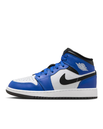 AIR JORDAN 1 MID (GS) | DQ8423-402 GAME ROYAL/BLACK-WHITE