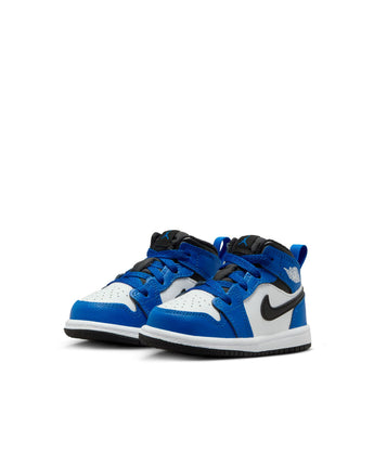 JORDAN 1 MID (TD) | DQ8425-402 BLACK/GAME ROYAL-WHITE