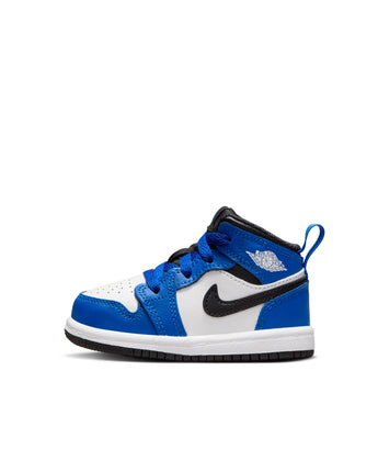 JORDAN 1 MID (TD) | DQ8425-402 BLACK/GAME ROYAL-WHITE