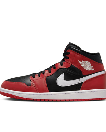 AIR JORDAN 1 MID | DQ8426-061 BLACK/WHITE-GYM RED